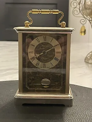 Kienzle Quartz Swinging Pengulm Germany Mantle Clock Vintage Rare • $134.89