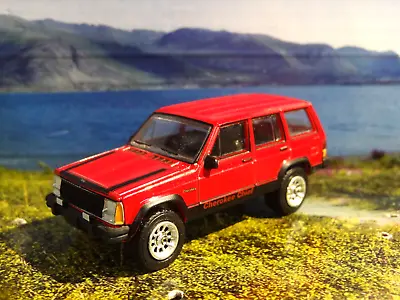 2nd Gen 1984-2001 Jeep Cherokee Xj Sport 1/64 Scale Diecast Diorama Model N • $9.95