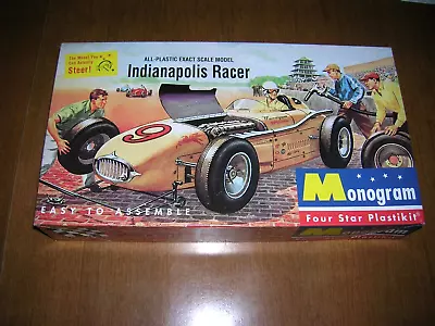 Monogram 1/24 Scale 1996 Indianapolis Racer Plastic Model Kit - Complete • $22.50