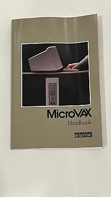 MicroVAX Software Handbook By DEC 1984 Ed Digital Equipment Corporation VTG DEC • $14.95