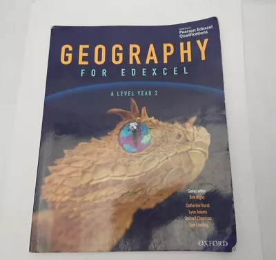 Geography For Edexcel A Level Year 2 Student Book By Russell Chapman Bob Digby • £19.99