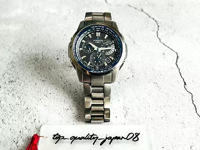 CASIO Oceanus OCW-M700 TITANIUM Men's Watch Solar Used Very Good Fast Shipping • $190