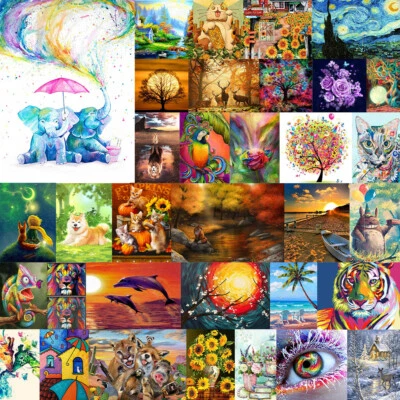 $9.99 • Buy DIY 5D Arts Diamond Painting Full Drill Rhinestone Embroidery Cross Stitch Tool