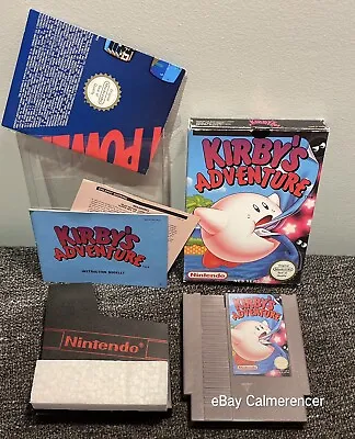 Excellebt Condition - Nintendo NES Game: Kirby's Adventure - Pal - Genuine - • $480