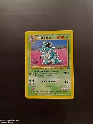 Pokémon TCG Nidoqueen Jungle 23/64 Regular Unlimited Rare Non-Holo • $2.49