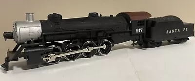 Ahm Powered 0-8-0 Santa Fe Steam Engine Locomotive Ho Scale Excellent • $9.56