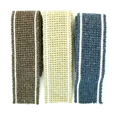 Webbing By The Metre 29mm Or 34mm Cotton Blend Bag Strap Tote Bag Handles • £2.15