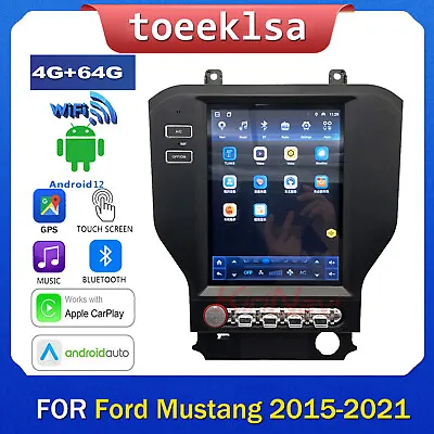 10.4  Car Radio Android Tesla Screen GPS Navigation For Ford Mustang 2015-2021 • $599.99