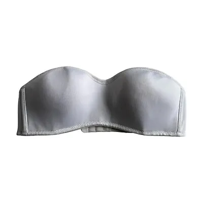 New Look 915 Girls Strapless Bra 12-13 Years White Non-Wired Soft Cup Padded • £6.99