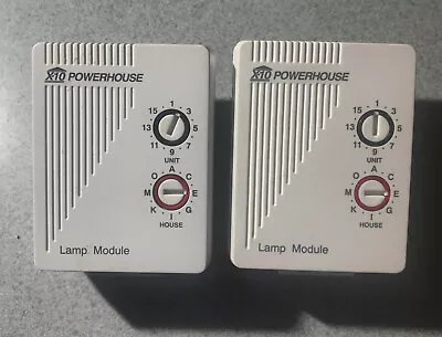 Lot Of 2 X10 PowerHouse Lamp Module (2 Pin) LM465 • $9.99