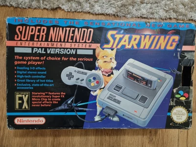 £169.99 • Buy Boxed Starwing Super Nintendo Snes Console, Controller, Starwing Game PAL