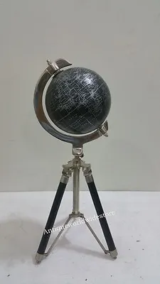 Vintage Nautical Globe World Classic Series With Wooden Tripod Stand • $88