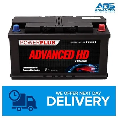096S Car Battery HD Premium Advanced PowerPlus 12 Volt 2 Year Warranty • £59.95