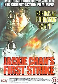 First Strike DVD (1999) Jackie Chan Tong (DIR) Cert 12 FREE Shipping Save £s • £2.70