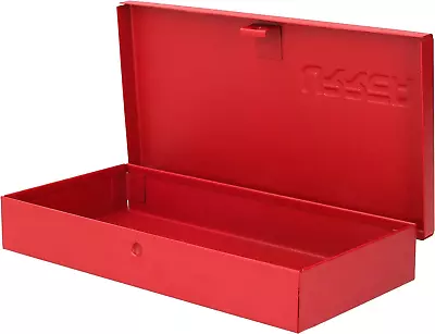 Metal Tool Box - 9.6  X 5  X 1.4  Portable Tool Storage/Organization Box With 24 • $39.38