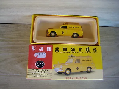  VANGUARD/LLEDO MODELS  VA 4001  FORD ANGLIA VAN  AA    1/43rd  MINT  • $27.95