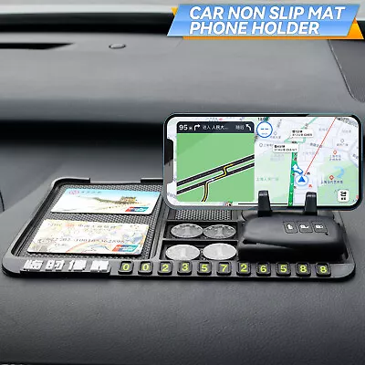 4-In-1 Car Dashboard Mount NonSlip Mat Phone Holder For IPhone GPS Accessories • $10.99
