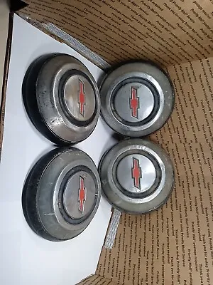 $300 • Buy (4) Total, 1967-68 Chevy Truck 1/2-ton Dog Dish Hubcap 10.5. AS IS CONDITION.