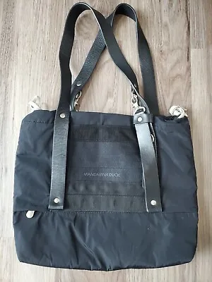 Mandarina Duck Purse Black Double Handbag Tote  • $24.99
