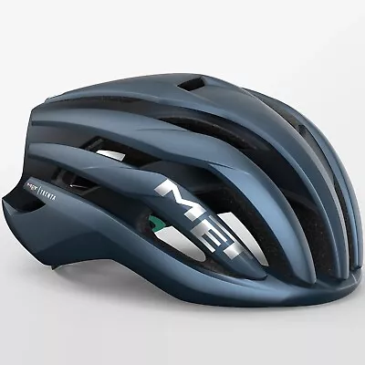 MET Trenta MIPS Road Cycling Helmet BLUE SILVER Large New • $259.99