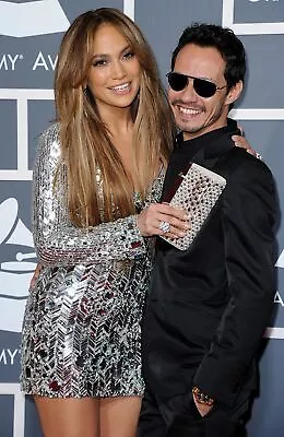 Jennifer Lopez And Marc Anthony Smiling At People 8x10 Picture Celebrity Print • $3.99
