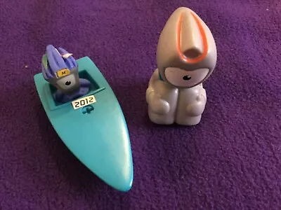 2x Mcdonalds Happy Meal Toy - London 2012 Olympics - Used • £1