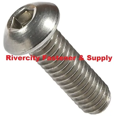 (2) 5/16-18x2-1/2 Stainless Button Head Allen Cap Screws 5/16x18x2-1/2 Allen • $6.88