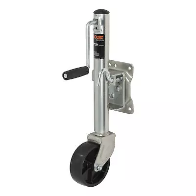 Curt Marine Jack With 6  Wheel Swivel Bracket 1200 Lbs. 10  Travel X 28112 • $86.12