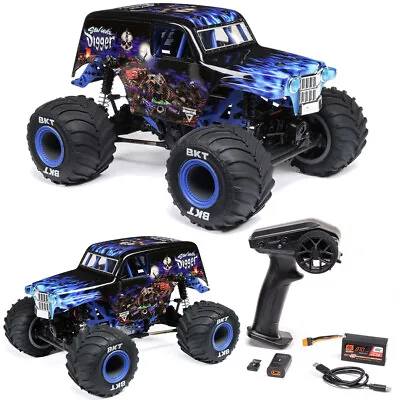 Losi 1/18 Mini LMT 4X4 Brushed Monster Truck RTR Son-Uva Digger LOS01026T2 • $269.99