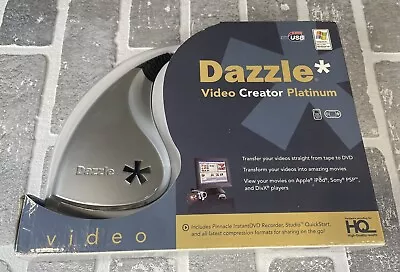 Pinnacle Dazzle Video Creator Platinum Transfer Home Movies Tape VHS To DVD • $14.99
