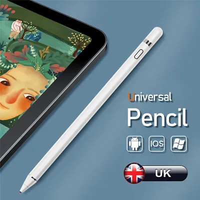 Pencil 1st Generation Active Stylus Pen For Apple IPad Pro Air 4/5 Mini 5 6 IOS • £11.98
