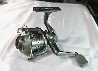 Quantum Optix 20 Spinning Reel3 BB's R/L140yds/6lb Ft Drag Inst AntiRev-EUC • $8.50