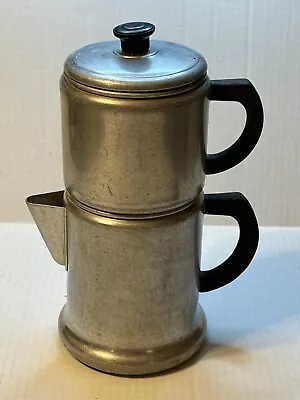 Vintage Sears Best Maid Of Honor Aluminum Drip Coffee Maker Pot 8 Cup USA • $35