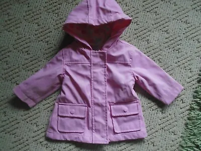 Baby Girl's Hooded Coat By F&f Age 3 Months • £1.99