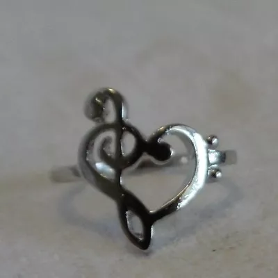 Music Note Heart Ring • $21.99