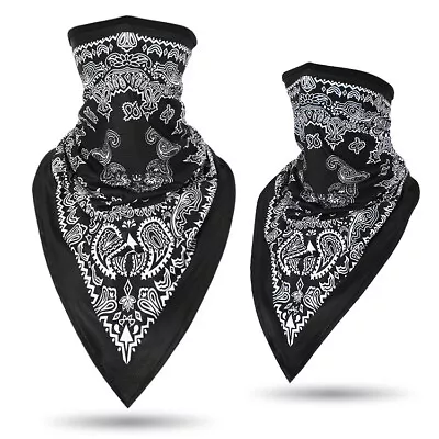 Outdoor Motorcycle Cycling Bike Face Mask Neck Scarf Tube Balaclava Bandana • $8.49