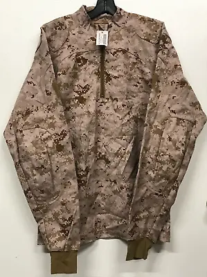 DESERT MARPAT Inclement Weather Combat Shirt FR (IWCS) Medium Long NOS • $65