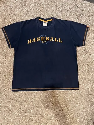 Nike VTG Baseball T Shirt Sz XL • $10