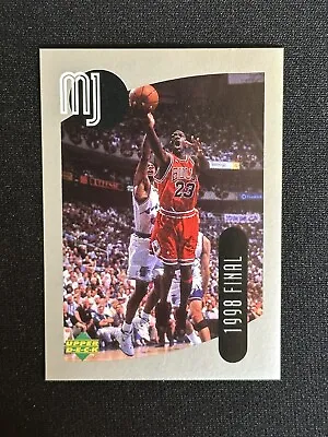 1998 Upper Deck Mini Sticker Michael Jordan #58 Basketball Card Chicago Bulls • $1.99