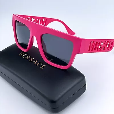 NEW Versace VE4430U 90s Vintage Logo 536787 Fuxia Pink Frame Unisex Sunglasses • $122.45