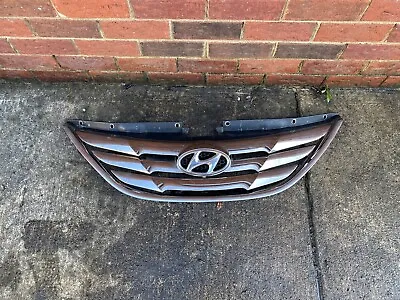 2011-2013 Hyundai Sonata Front Bumper Upper Grille W/ Emblem Chrome 86350-3S100 • $80.99