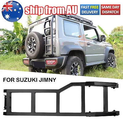 $130.14 • Buy Rear Door Tailgate Ladder Climbing Roof Rack Step For Suzuki Jimny JB74 19-2020