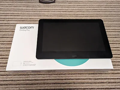 Wacom Cintiq Pro 16 Graphic Tablet 4K Pen Display With Touchscreen • £650