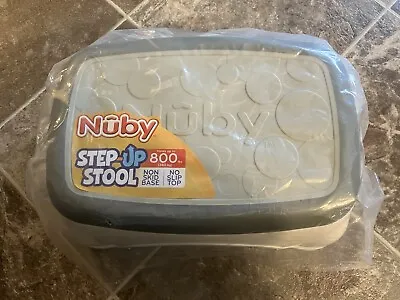 Nuby Step Up Stool White/Grey • $14.49