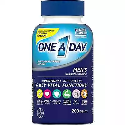 One A Day Men's Complete Multivitamin Tablets - 200 Count • $14.95