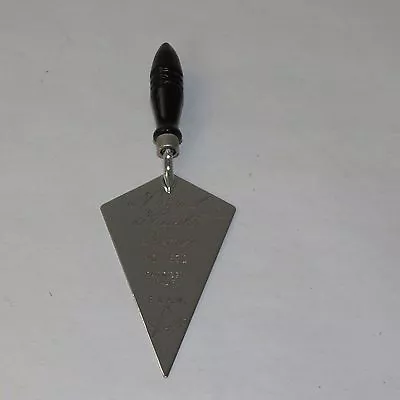 Vintage Masonic Lodge Mini Trowel Letter Opener Normal Heights Lodge San Diego • $79.95