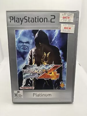 Tekken 4 PS2 (Platinum) PAL Complete With Manual -PlayStation 2 • $16.24