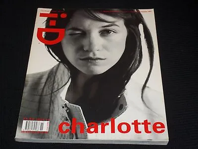 2001 November I-d Magazine - Charlotte Gainsbourg Fashion Issue - O 13982 • $74.99