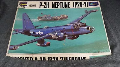 Hasegawa Lockheed P-2H Neptune (P2V-7) Model Kit 082 1:72 Scale - Sealed Parts • $55