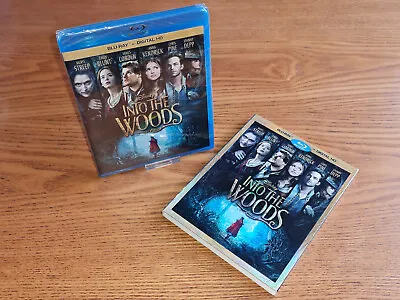 INTO THE WOODS New Bluray US Disney Region Free Abc(rare OOP Slipcover Slipcase) • £10.99